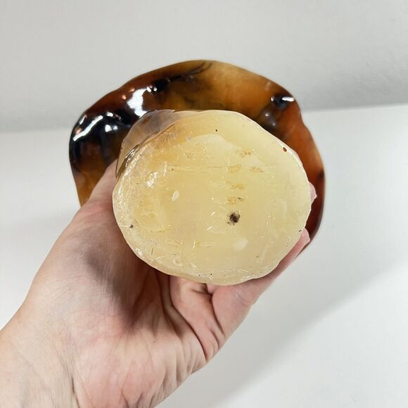 Vintage Mushroom Candle 8" Hippie Mod Groovy Wax Psychedelic Hippy Trippy 70s - Picture 5 of 7